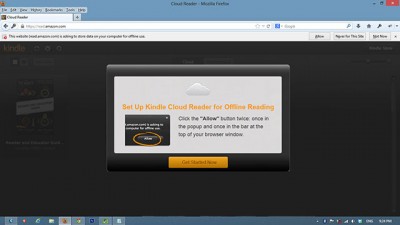 open kindle cloud reader