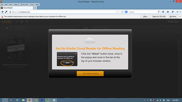 send to kindle cloud