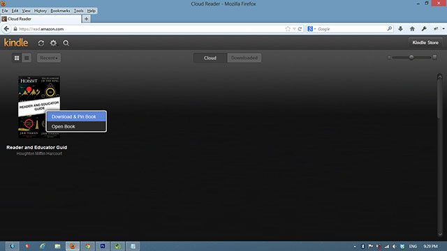 kindle cloud reader download