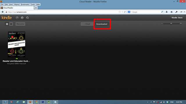 kindle cloud reader