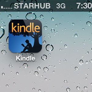Kindle App for iPhone iPad in Singapore and Malaysia